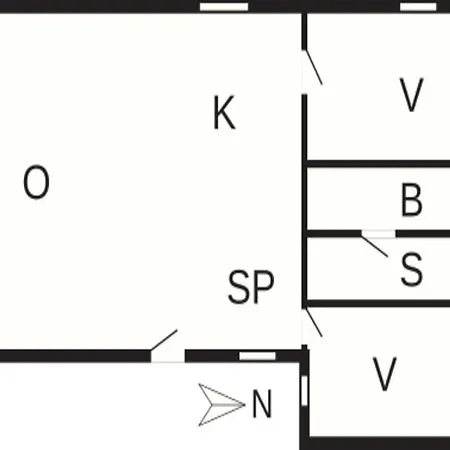 Casa vacanze 4 Person In Thisted