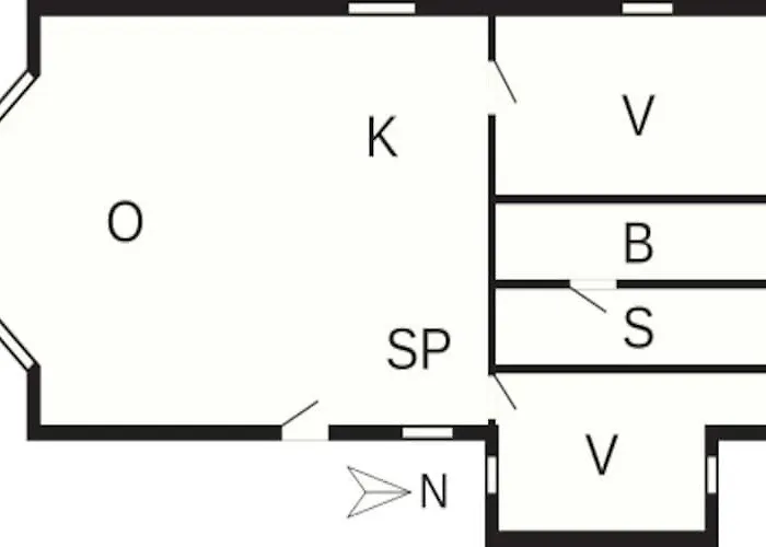 Сasa de vacaciones 4 Person In Thisted-by Traum